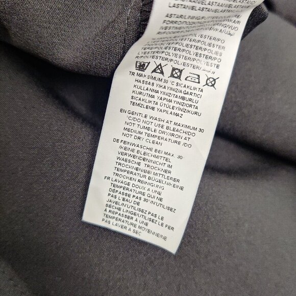 Trendyol Women's Ruffle Maxi Dress in Black Whimsigoth Feminine Office Cocktail - Picture 12 of 13